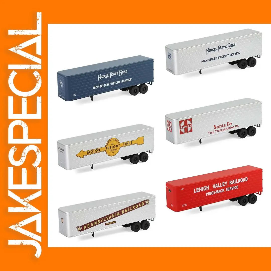HO Scale 1:87 Evemodel Painted Trailer 1 HO Scale 1:87 Evemodel Painted Trailer