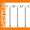 3pcs Warm White Lattice Mast Lamps HO TT N Scale
