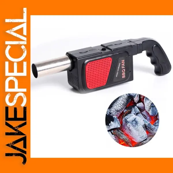 Handheld Electric BBQ Fan for Outdoor Cooking