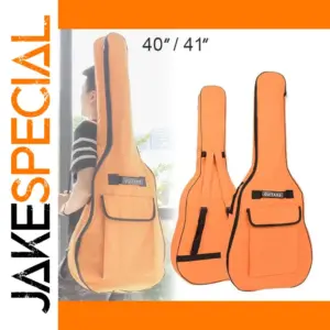 40/41 Inch Acoustic Guitar Gig Bag with Padded Straps