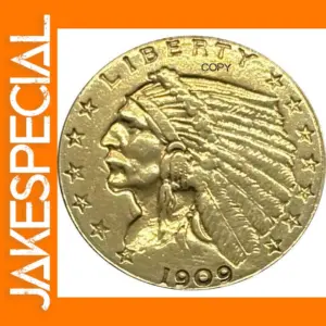 1909 Liberty Eagle Collectible Commemorative Coin