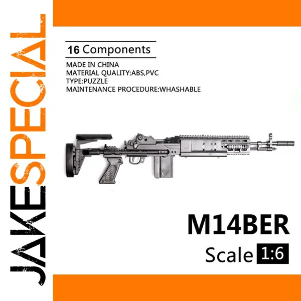 1/6 Scale M14BER Combat Rifle Model Kit