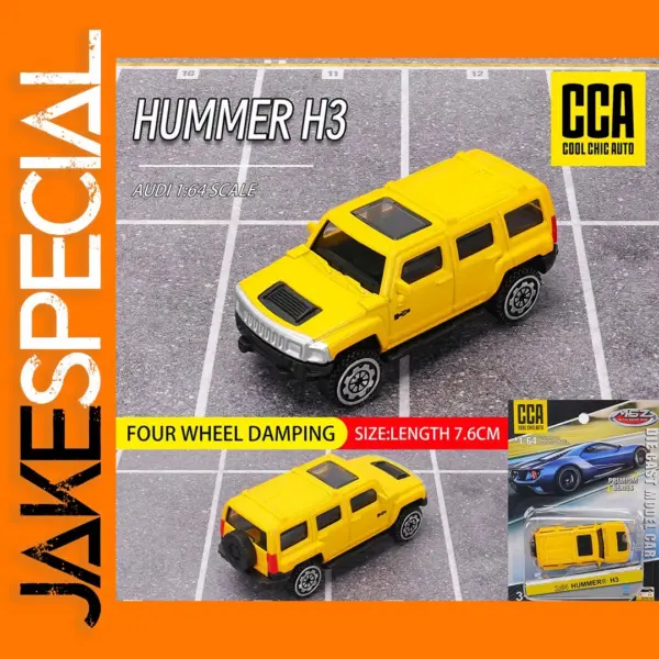 Hummer H3 1:64 Scale Diecast Model Car