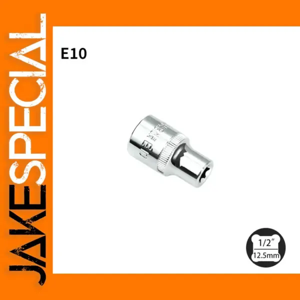 1/2 Inch Torx Socket Set E10 to E24