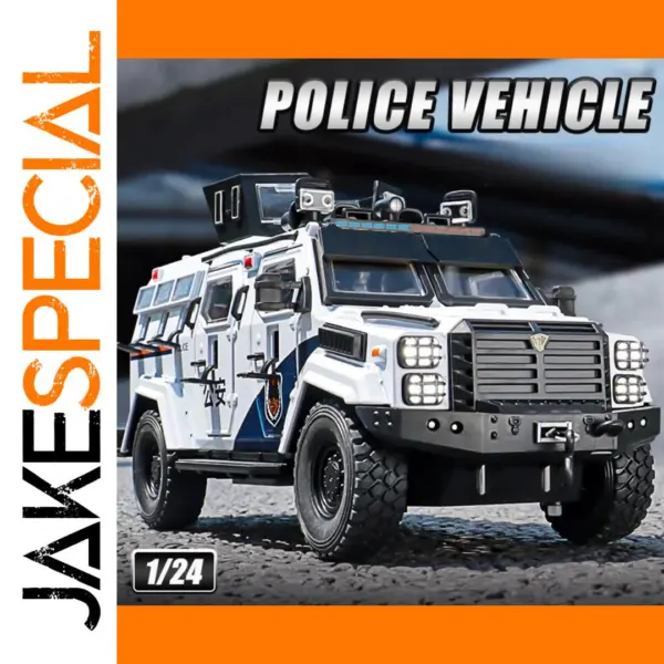 1:24 Scale Swordtooth Tiger Military Car Model