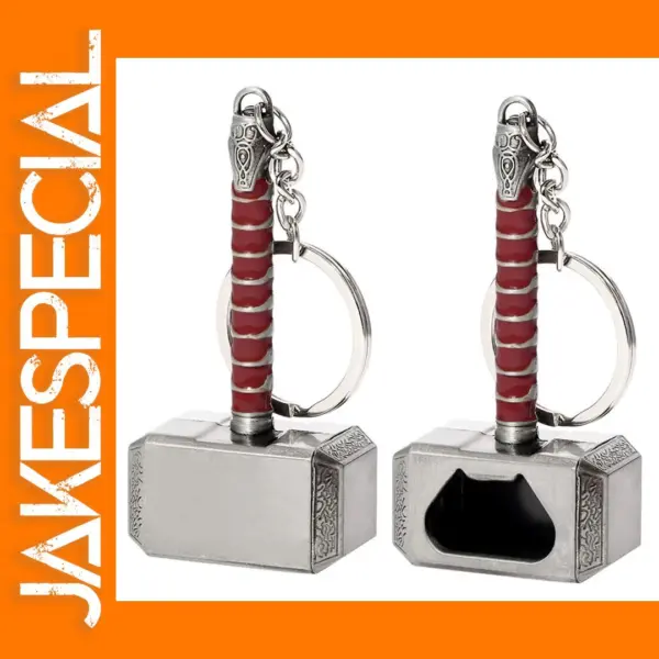 Thor Hammer Keychain Bottle Opener