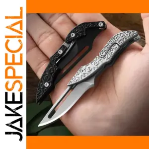 Portable Tactical Stainless Steel Folding Knife