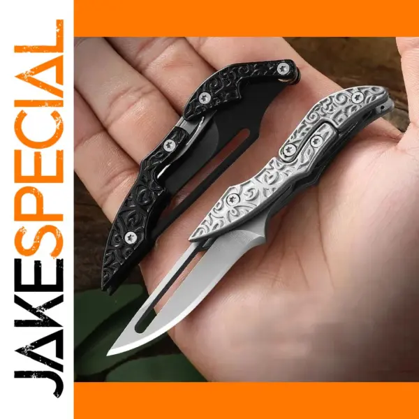Portable Tactical Stainless Steel Folding Knife