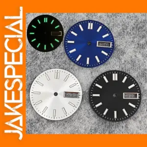 28.5mm Green Luminous Watch Dial for NH36