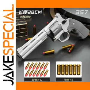 2024 ZP5 357 Revolver Soft Bullet Toy Gun