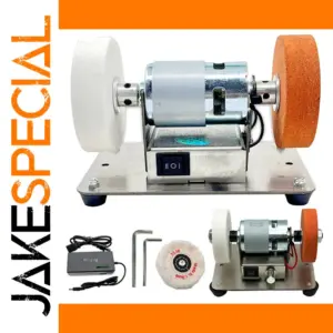 110V/220V Double Table Grinder with 100W Power