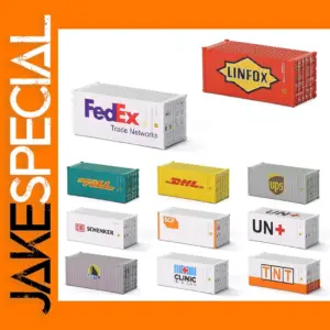 N Scale 1/160 20ft Shipping Container Model
