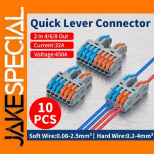 JINH CMK 422 10Pcs Quick Lever Wire Connectors