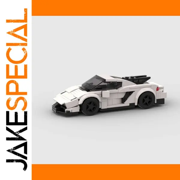 Racing Sports Vehicle Building Blocks Kit