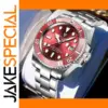 LIGE Automatic Men's Diver Stainless Steel Watch