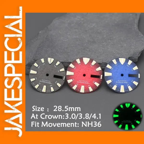 28.5mm New Seiko Watch Dial Replacement