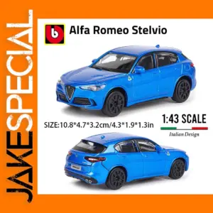 Bburago 1:43 Scale Alfa Romeo Stelvio Model