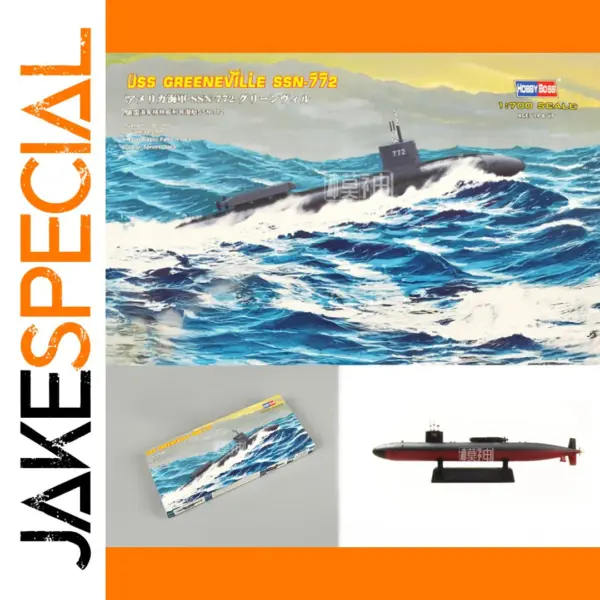 USS Greeneville SSN-772 Submarine Model Kit 1:700