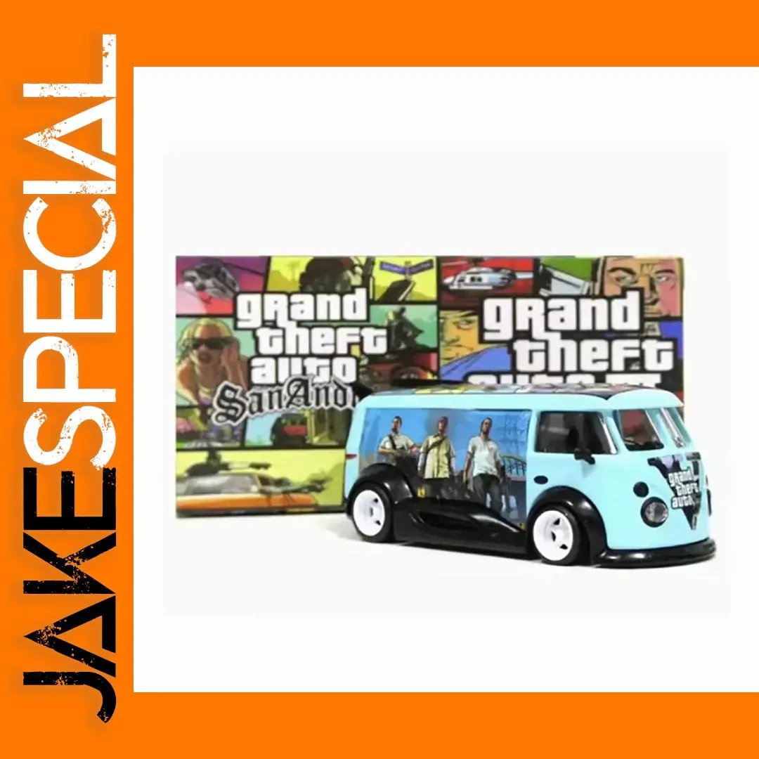 1/64 Scale WELLY GTA T1 RWB Alloy Van Model 1 1/64 Scale WELLY GTA T1 RWB Alloy Van Model