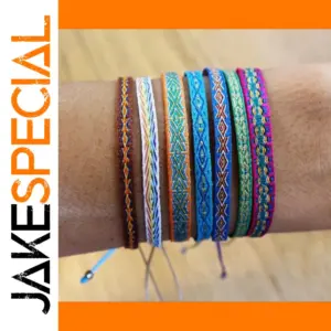 Handwoven Cotton Bracelet for Men and Women