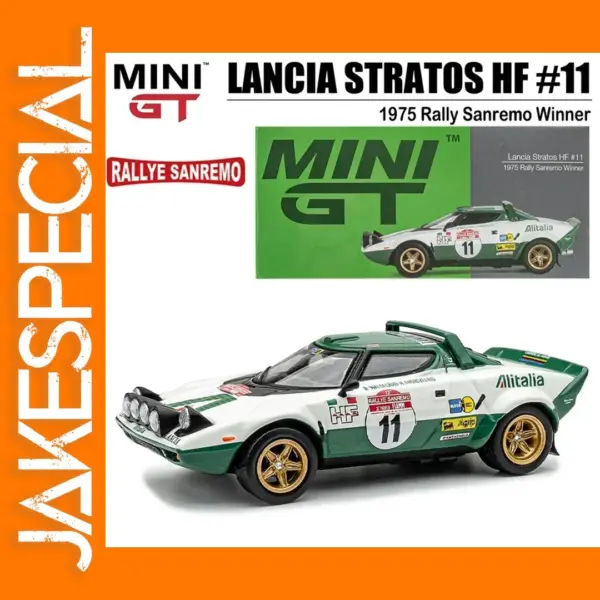 1/64 Lancia Stratos HF11 Diecast Model Car