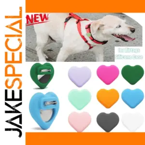 Heart-Shaped Silicone AirTag Protective Case