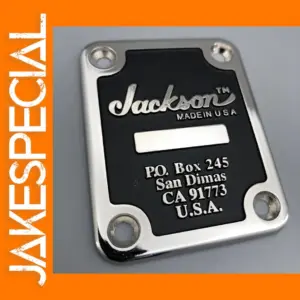 Guitar Neck Plate with Screws for Jackson