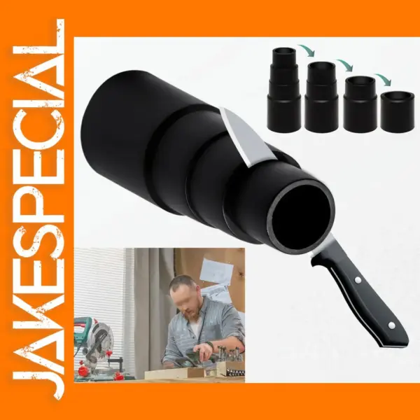 Vacuum Cleaner Adapter for Multiple Hose Sizes