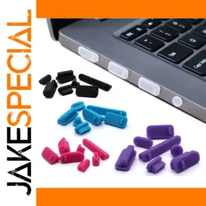 16pcs Silicone Dust Plugs for Laptop and Tablet