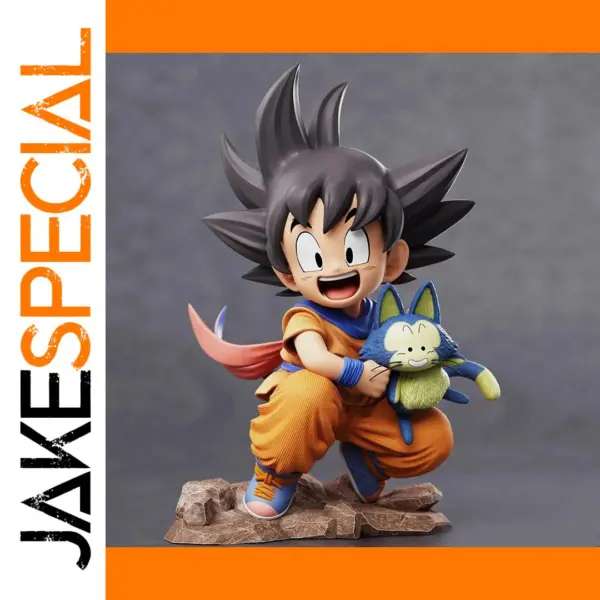Son Goku Kawaii Figurine with Puaru 10cm