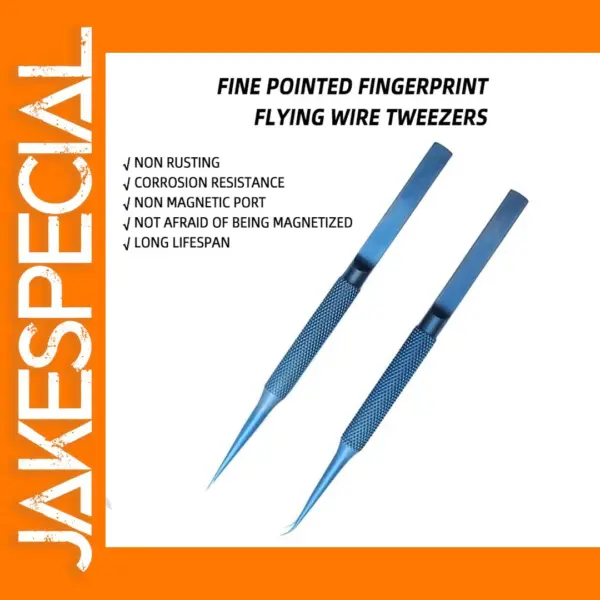 Titanium Alloy Fingerprint Flying Wire Tweezers