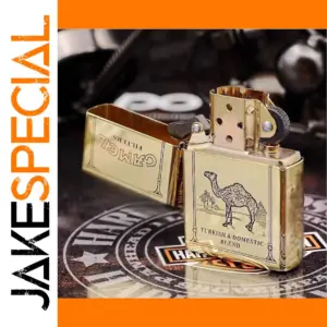 Kerosene Windproof Lighter with DIY Customization