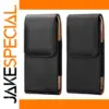 Universal Leather Phone Pouch for 3.5-6.3 inches Devices