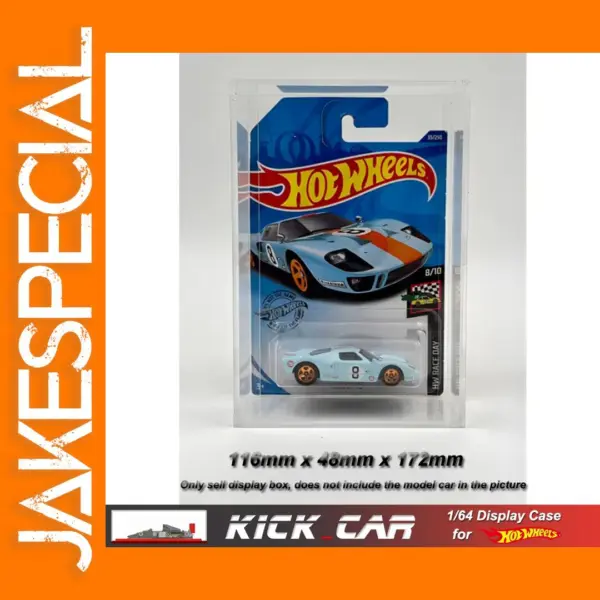 1/64 Clear Display Case for Diecast Cars