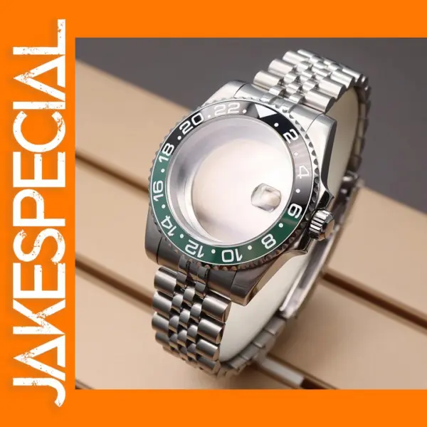 Men's 40mm Watch Case Parts for Seiko, Miyota