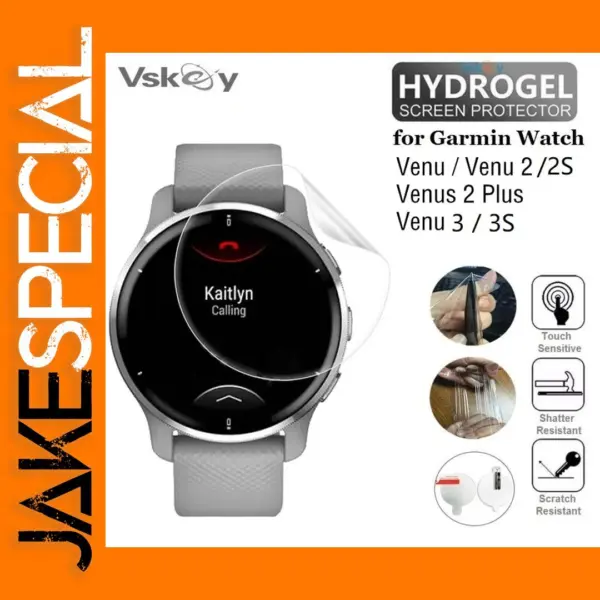 TPU Hydrogel Screen Protector for Garmin Venu