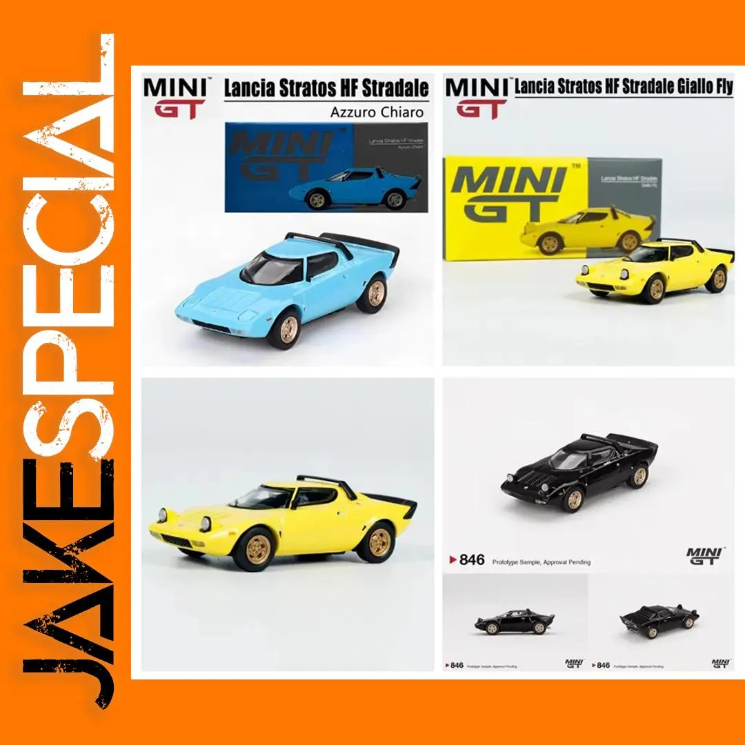 1/64 Lancia Stratos HF Stradale Model Car 1 1/64 Lancia Stratos HF Stradale Model Car