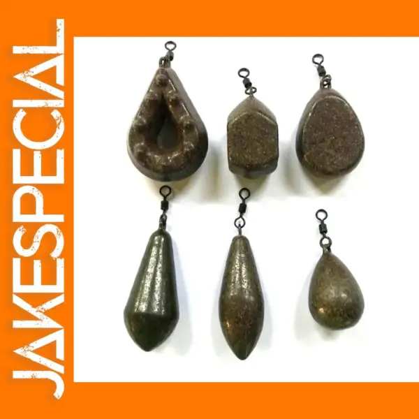 Lead Fishing Weights Set 40g 50g 57g 71g