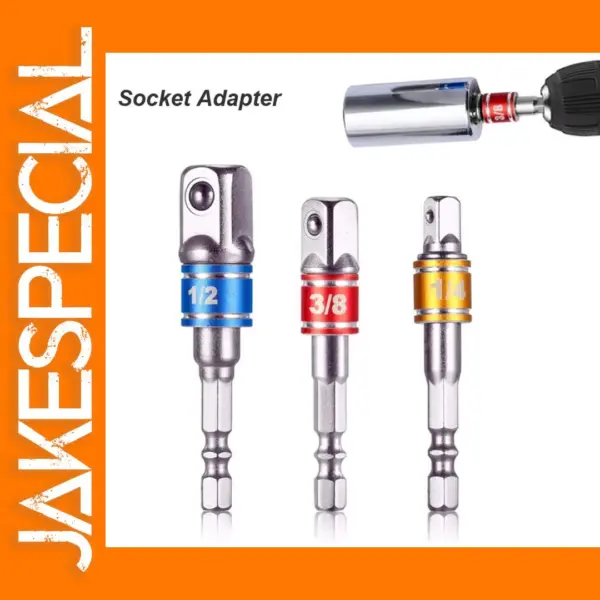 Impact Grade Socket Adapter for Power Drill