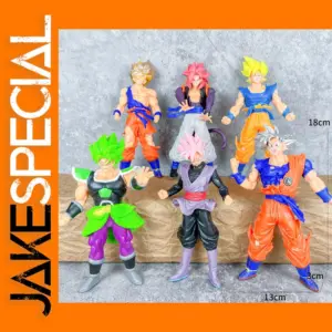 Dragon Ball Goku Vegeta Broly Action Figure 18cm