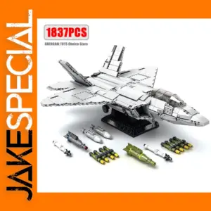 F22 Raptor Fighter Jet Building Blocks Model