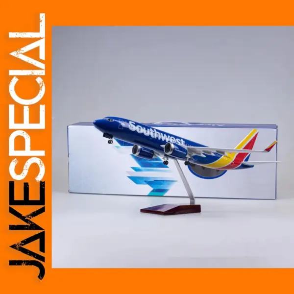 Diecast Boeing 737 Model 1:85 Scale