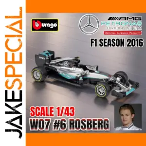 Bburago 1:43 Scale F1 Racing Car Model