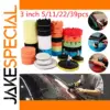 Car Polishing Pads Kit 5-39 Piece Set