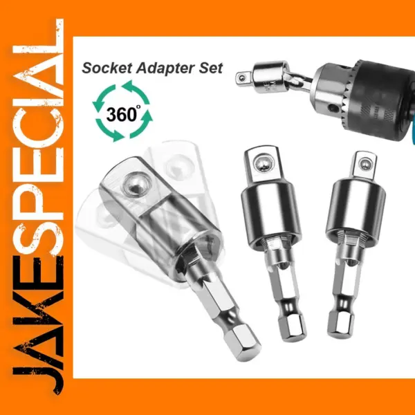 360 Degree Rotatable Socket Adapter Set
