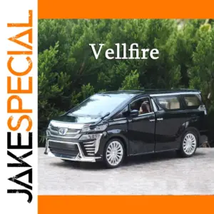 1:24 Vellfire Sienna Diecast Car Toy with Lights