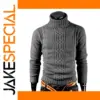 Men's Casual Turtleneck Pullover Sweater