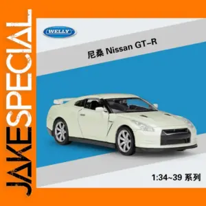 Welly 1:36 Nissan GT-R Diecast Model Car