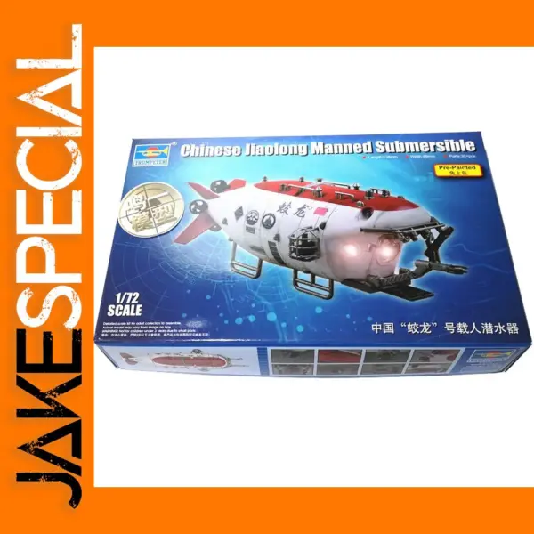 1/72 China Jiaolong Manned Submersible Model Kit