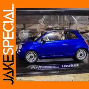 Diecast 1/18 Fiat 500 Retro Car Model Ornament